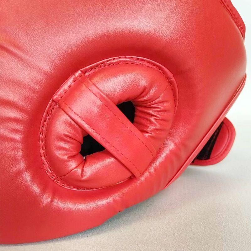 Boxing Helmet Adult Protective Gear Free Combat Head Protector Children's Muay Thai Taekwondo Head Thickening Training Fight Head Cover 8