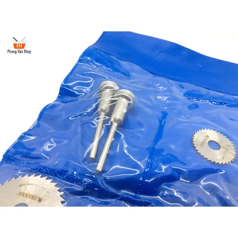 Bộ 5 lưỡi cưa cắt + kẹp lưỡi - trục 6mm 3.2mm 1