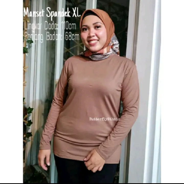 MANSET BAJU/ DALEMAN/ INER/ KAOS/ MANSET ATASAN WANITA/ BAHAN SPANDEK KATUN/ MENYERAP KERINGAT/ SIZE XL/XXL/ BISA COD