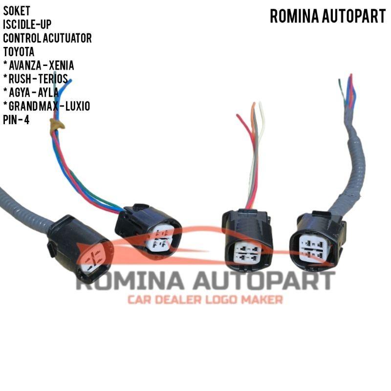 Sensor Isc Grandmax SOKET ACUATOR SENSOR ISC IDLE UP CONTROL GRANDMAX LUXIO AGYA AYLA ...