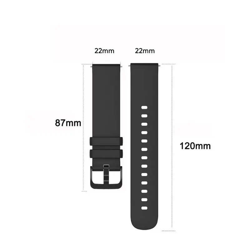 Dây Silicon 22MM cho REPI ONE 46MM chống bám mồ hôi, chống bám bẩn Kem 2