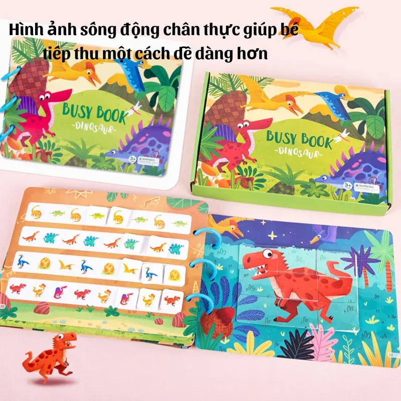 Đồ chơi Montessori, học liệu bóc dán toán học thông minh nhiều chủ đề cho bé. 2