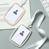 Gambar NIHONMART Transparent ID Card Holder Lanyard Name Tag Akrilik Tempat Id Card Kantor - Pink dari nihonmart.id Kota Cimahi 3 Tokopedia