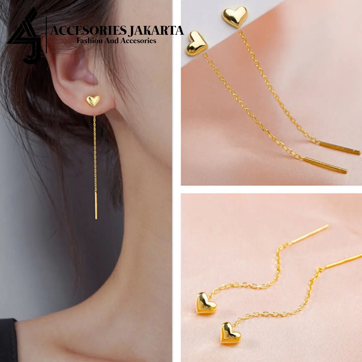 Anting Rumbai Panjang Model Kekinian Perempuan
