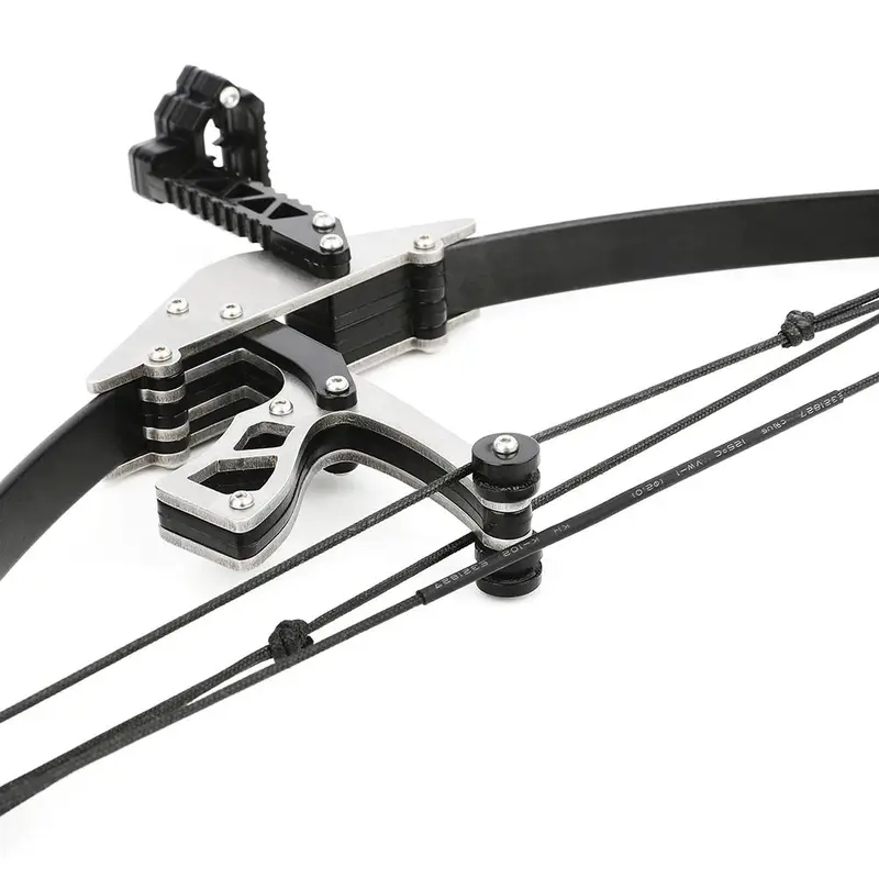 Mini Compound Bow, Handheld Triangle Sliding Rail Bow, Indoor & Outdoor Movement Shooting Training Bow, Leisure & Outdoor Recreation Equipment 2