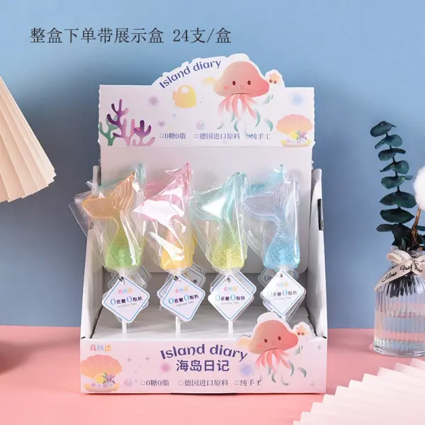 Children's Holiday Candy Wholesale Creative Sugar-Free Lollipop Handmade Snack Candy  Sweet