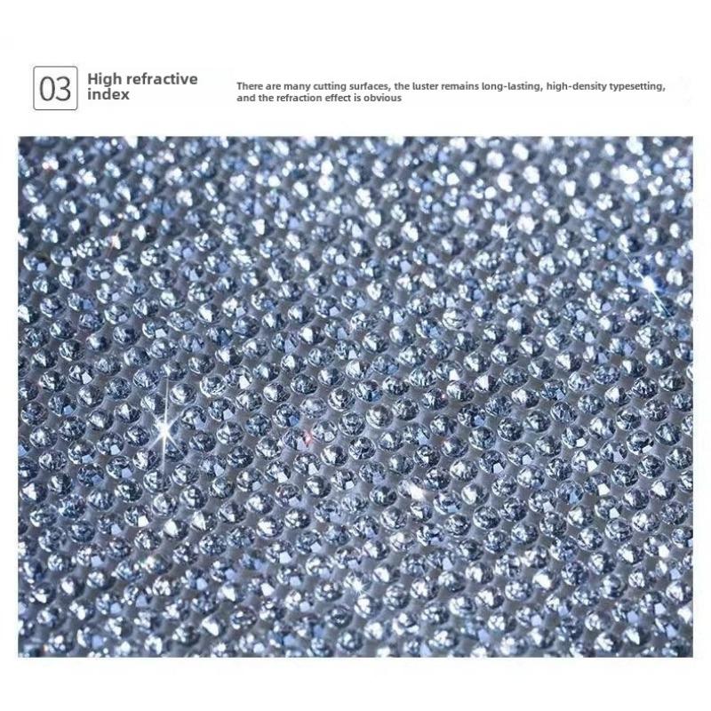 Product Introduction of Car Rhinestone Stickers, Crystal Sparkling Diamond Stickers, DIY Diamond Back Adhesive, Cross-border Self-adhesive, Hot Selling Rhinestone Accessories 6