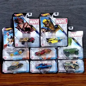 DIECAST HOT WHEELS CHARACTER CARS MARVEL CAPTAIN AMERICA IRON MAN DLL