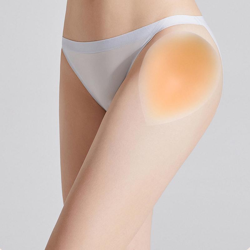Miếng đệm chiều rộng hông giả, Nhẹ, có thể tháo rời, tự nhiên và liền mạch, mô phỏng hông, chất liệu silicon, miếng dán nâng hông, chân thực, có thể giặt được, bộ tăng cường nâng hông, thích hợp cho đám cưới, 1 cặp 6