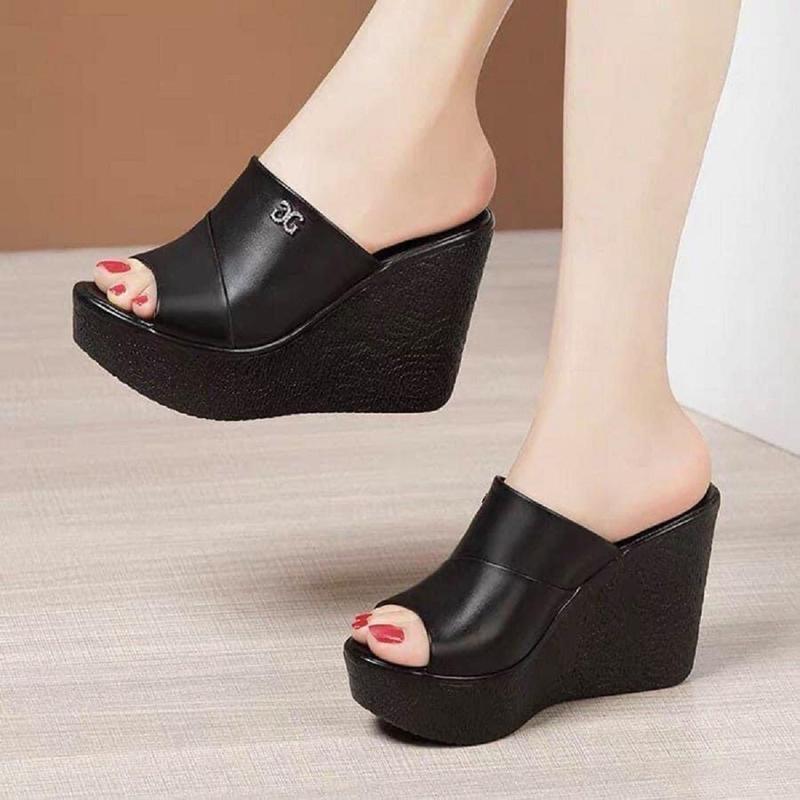 Dép đế xuồng quai đính phụ kiện Nữ DéP Shoes GiàY Jean 2