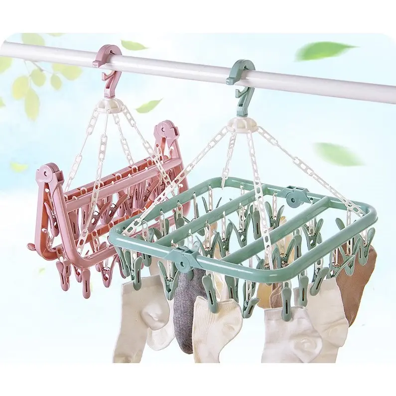 Móc nhựa gấp gọn cho bé tiện lợi cho các mom