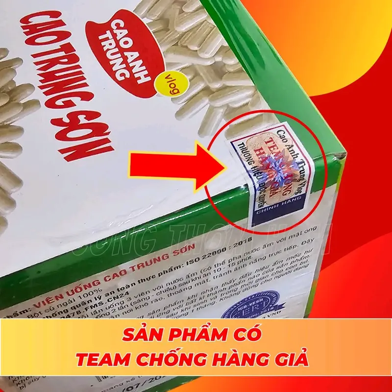 HỘP NHỎ 260 VIÊN NGẢI ĐEN CAO TRUNG SƠN ( Bột Ngải Đen + Ngải Chống Độc ) Hỗ Trợ Xương Khớp, Dạ Dày, Trào Ngược, Viêm Xoang, U Sơ 4