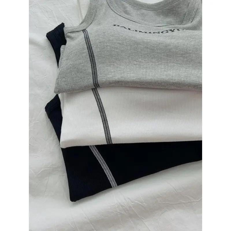 Jlookco_ J108 Tanktop Korean Style Inner Top Vertical Line Free size Tank Top Elastis Premium Tank top 8