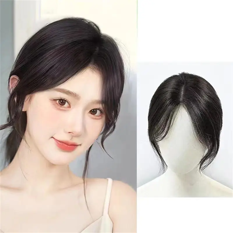 Tóc Mái Thời Trang Cho Nữ, Tóc Giả Bồng Bềnh Tám Nhân Vật Vô Hình, Miếng Dán Tăng Thể Tích Tóc, Tóc Mái Bằng Khí, Nối Tóc, Phụ Kiện Tóc 1