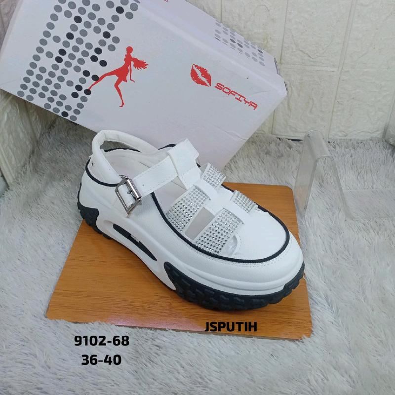 SANDAL WEDGES IMPORT WANITA SOFIYA 9102-68 4