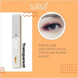 SALSA Strong  Series  Makeup Glue Putih / Hitam / Bening Make Up Lem Bulu Mata Eyelash Bulumata 1