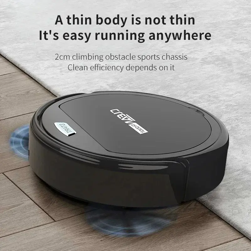 Robot Hút Bụi, Có Thể Sạc Lại USB, Quét Nhà, Hút Bụi, Lau Sàn, Quét Và Lau Bụi, Thích Hợp Cho Sàn Nhà, Tự Động, Với Chức Năng Quét Và Lau Ướt 0