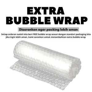 Ekstra Bubble Wrap Untuk Pelindung Barang Kiriman