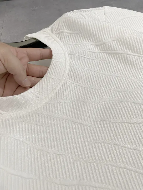 Bộ Quần Áo Nam Họa Tiết Chéo Chất Cotton Xốp BH71 Menswear 2