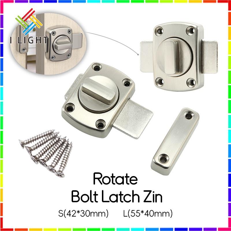 （Fast Delivery）Rotate Bolt Zinc Alloy Latch Universal Twist Lock ...