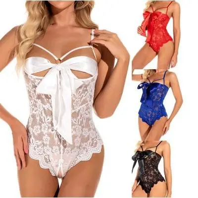 Plus Size Sexy Lingerie Sleeveless Nightgown For Women Underwire Push-Up Nightdress Perfect For Summer Date Nights