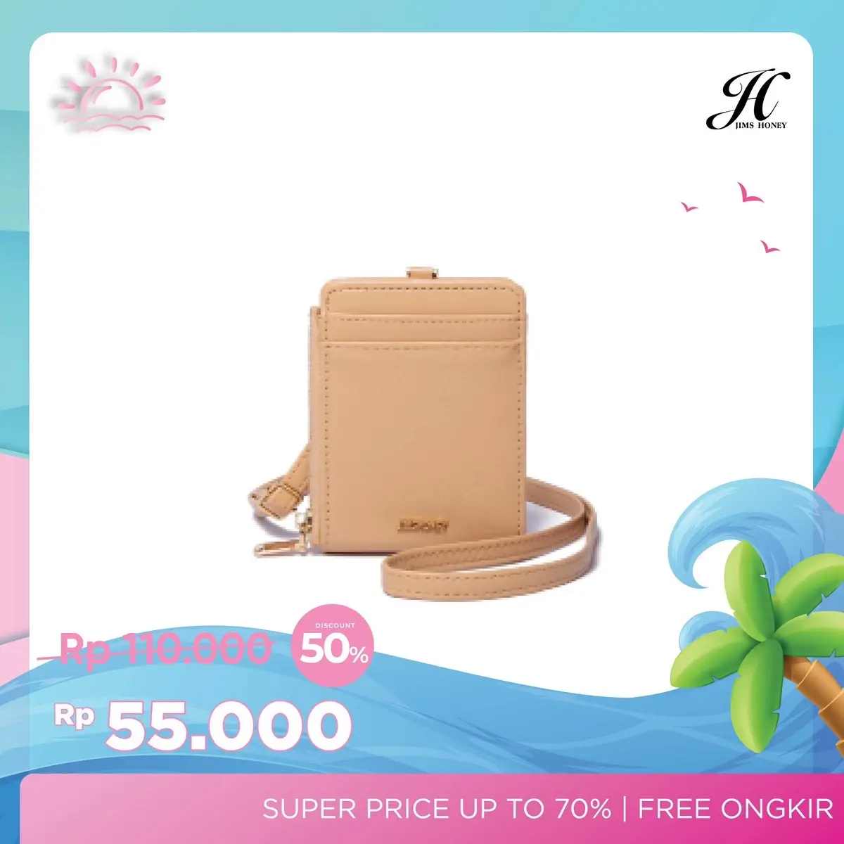 JIMS HONEY DOMPET LANYARD CASSANDRA WALLET
