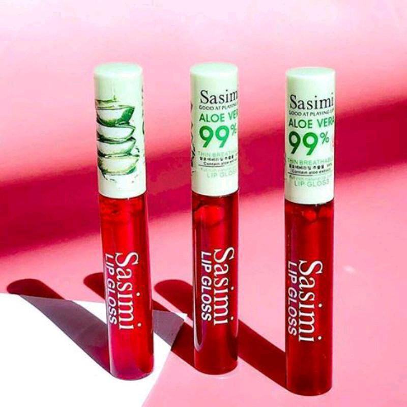 Liptint Sasimi Aloe Vera Lipstick Bibir 0