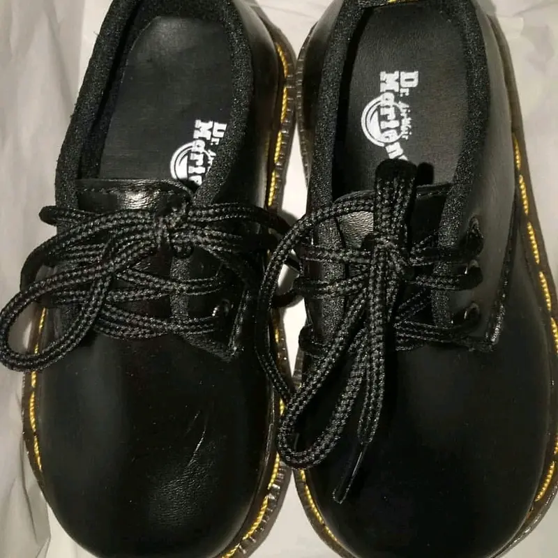 Sepatu Docmart kids 3 hole/lubang ready size 21-35 bahan kukit sintetis 2