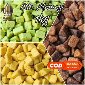 1kg / 500gr - YOLA SNACK MOMOGI | jagung bakar coklat coco pandan snack cemilan camilan