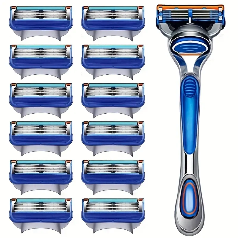 Manual Classic Razor, Manual Razors, Retro Wet Shaving Safety Razor Stainless Steel Blade Beard Shaver Blade Razors With Handle For Shaving