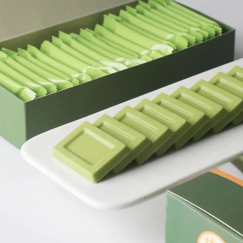Socola matcha 130g không ngọt gắt đậm vị matcha kẹo tết 1