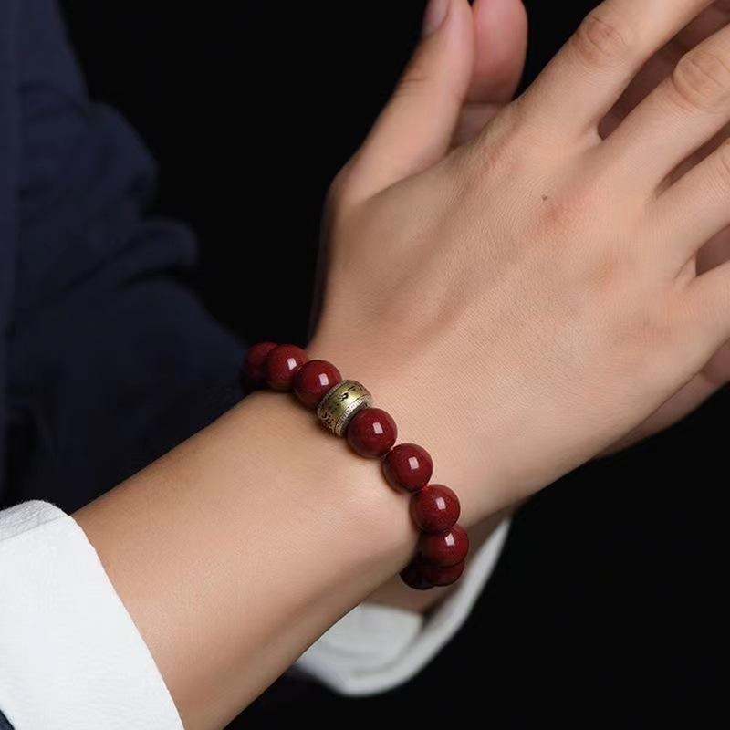 Product Introduction of Vòng Tay Thần Hộ Mệnh May Mắn Chu Sa, Unisex, Quyền Rũ Bảo Vệ, Trang Sức Năng Lượng Tích Cực, Quà Tặng Cho Nam & Nữ 2