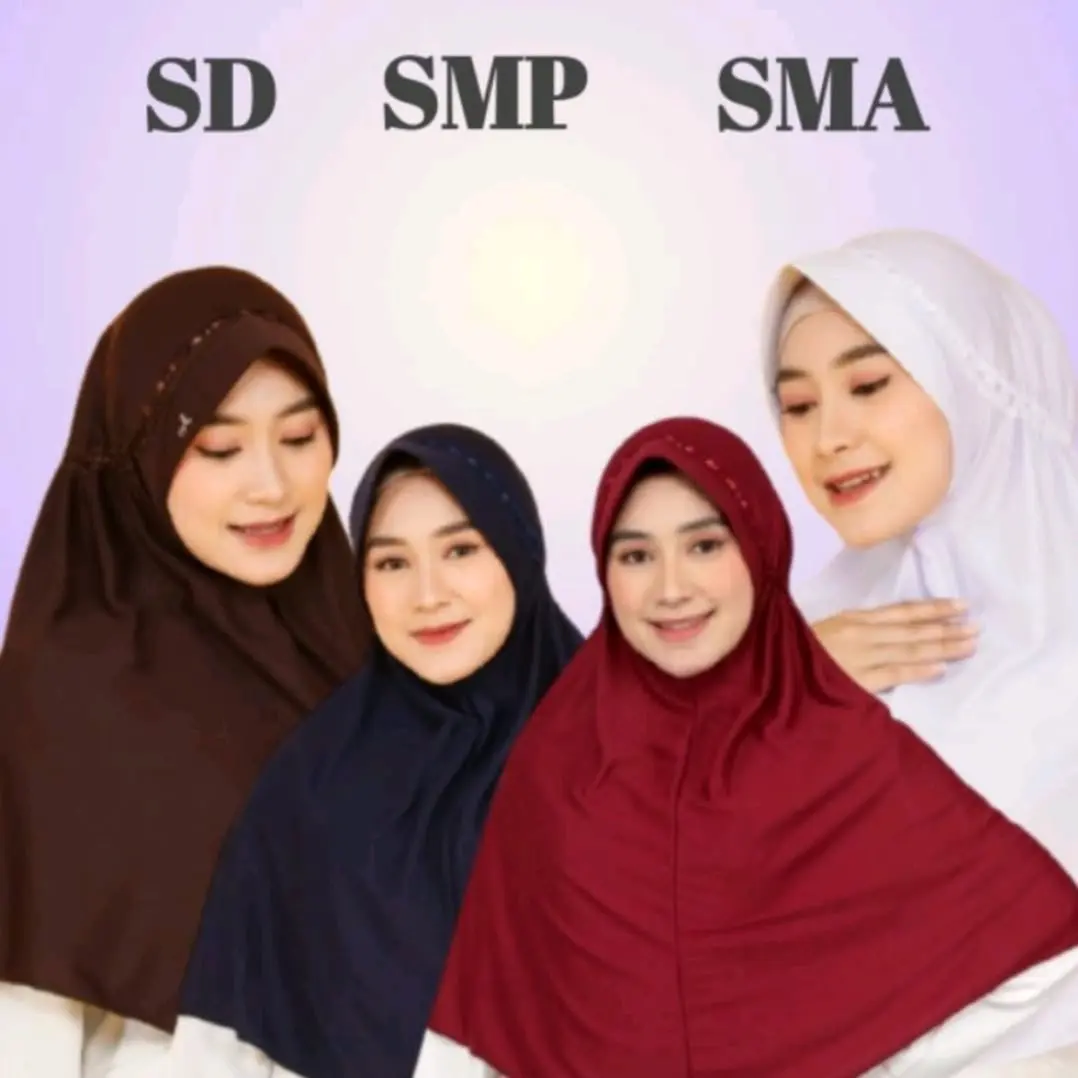 Jilbab Rabani kw  seragam sekolah