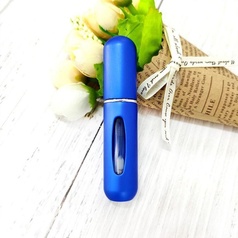 Perfume Dispenser, 1 Count Travel Refillable Perfume Bottle, 5ml Portable Perfume Bottle, Cylindrical Spray Bottles, Perfume Storage Tools 2