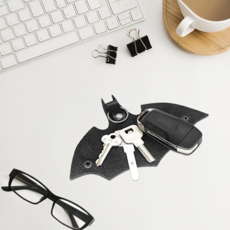 Creative Bat Design Car Keychain, 1 Count Fashionable Protective Keychain for Men & Women, Universal Gift Keychain for Car, Key, Backpack 3