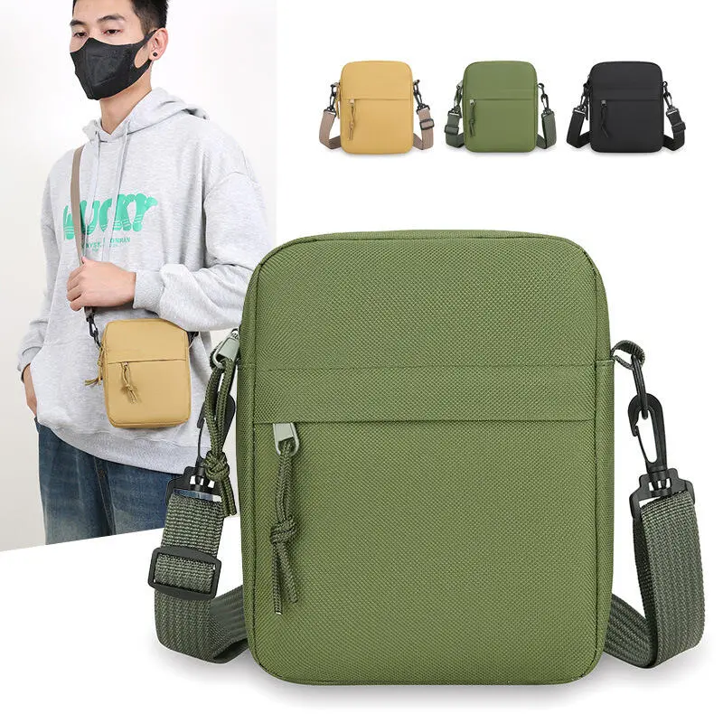 Single bag 2025 new casual mobile phone small shoulder sports trendy brand men's crossbody bag, backpack for men