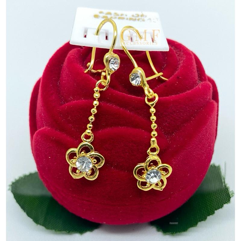 Anting Berlapis Emas Permata Ada Bandulnya Macam Macam Model Kategori Kelima 1