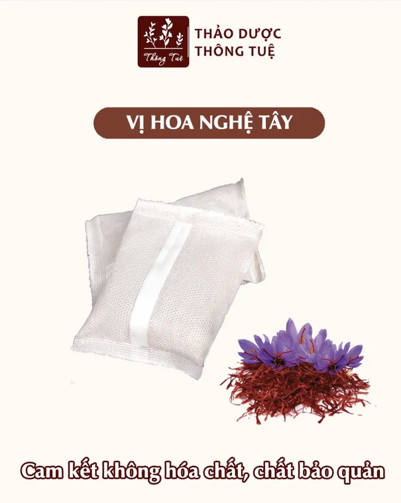 Gói Ngâm Chân bảo vệ sức khỏe [Vị Hoa nghệ tây]