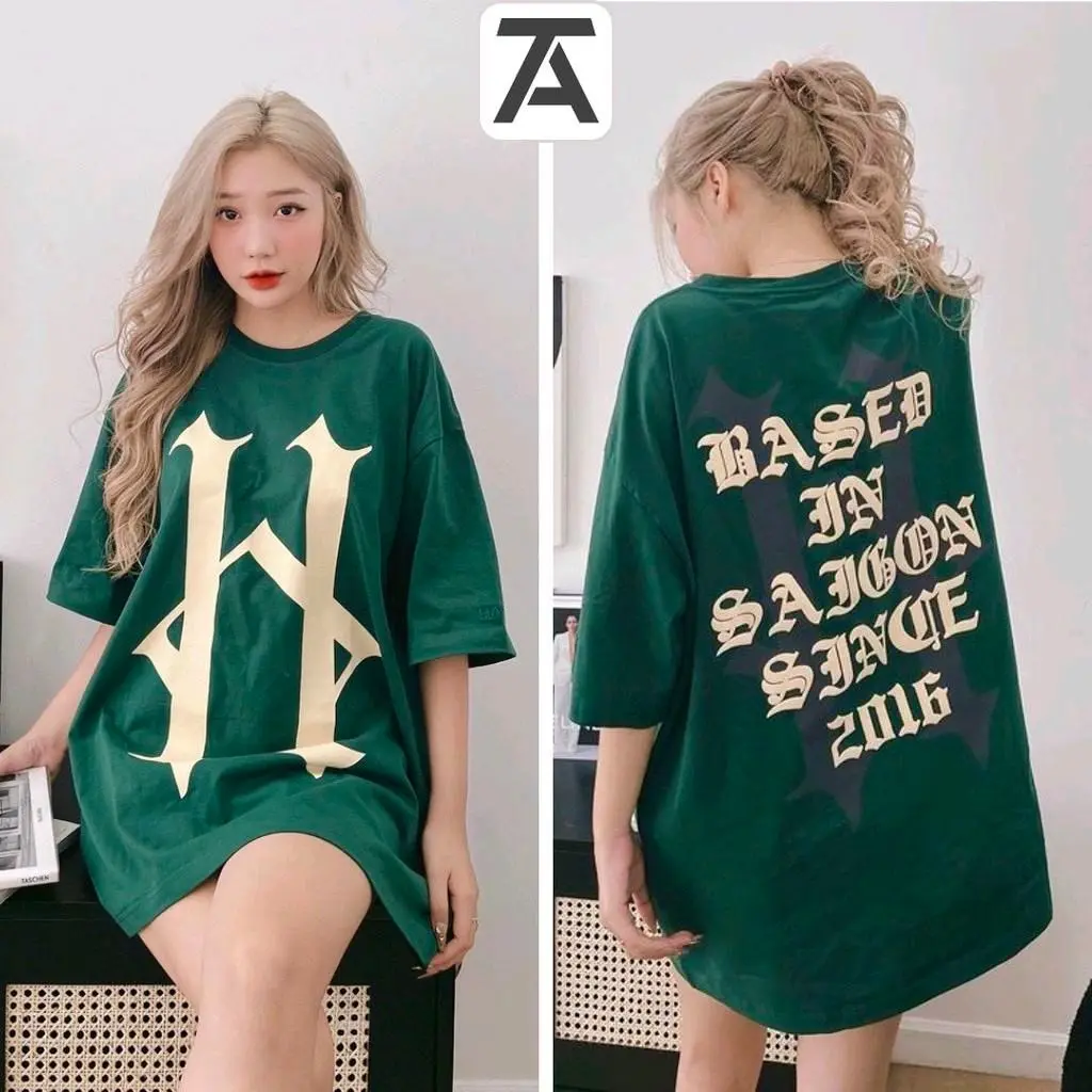 Áo phông nam , áo phông  nữ  hình in 2 mặt HADES 2023 phong cách thời trang trẻ trung năng động Cổ tròn Màu đen Màu trắng Màu xanh rêu Top Women
