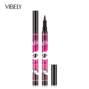 eyeliner 48JAM Tahan Lama dan Anti Air waterproof stamp putih pencil / pensil / spidol eyeliner tahan lama dan tahan air bawah mata silky
