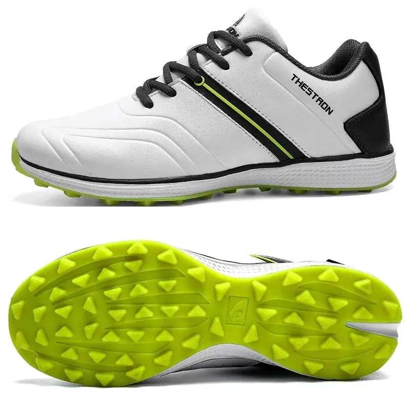 Waterproof Mens Golf Shoes Professional Lightweight Golf Shoes Outdoor Golf Trainers Athletic Shoes Branded High-end