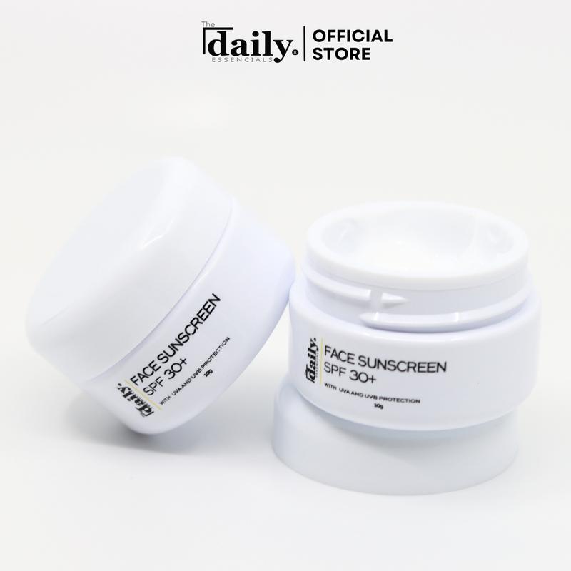 The Daily Essencials - Face sunscreen SPF+30 10g | Skincare - TikTok ...