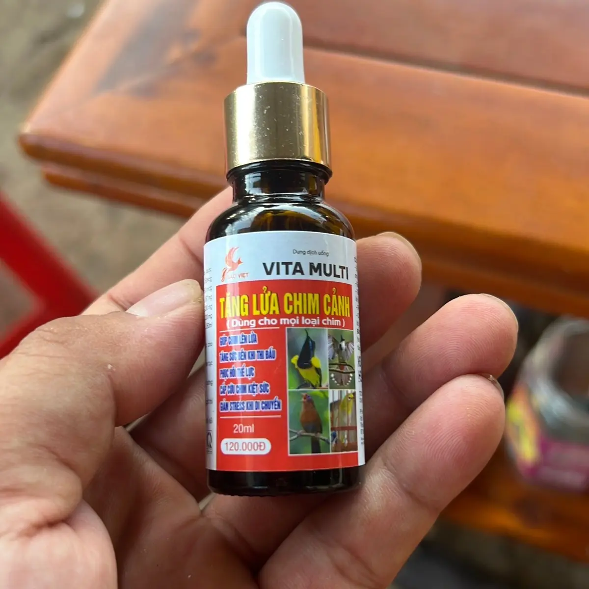 Vitamin multi tăng lửa dành cho chim cảnh