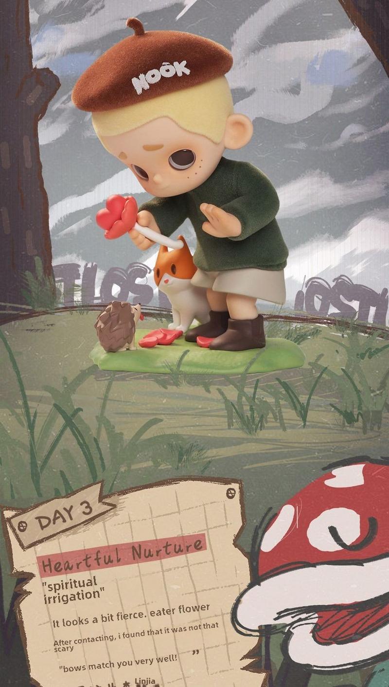 Product Introduction of LINK 52TOYS NOOK Heart-Seeking Journey Series Mystery Box Cute Toy Girl Gift Authentic Accessories Fashion Doll Birthday Gift 7