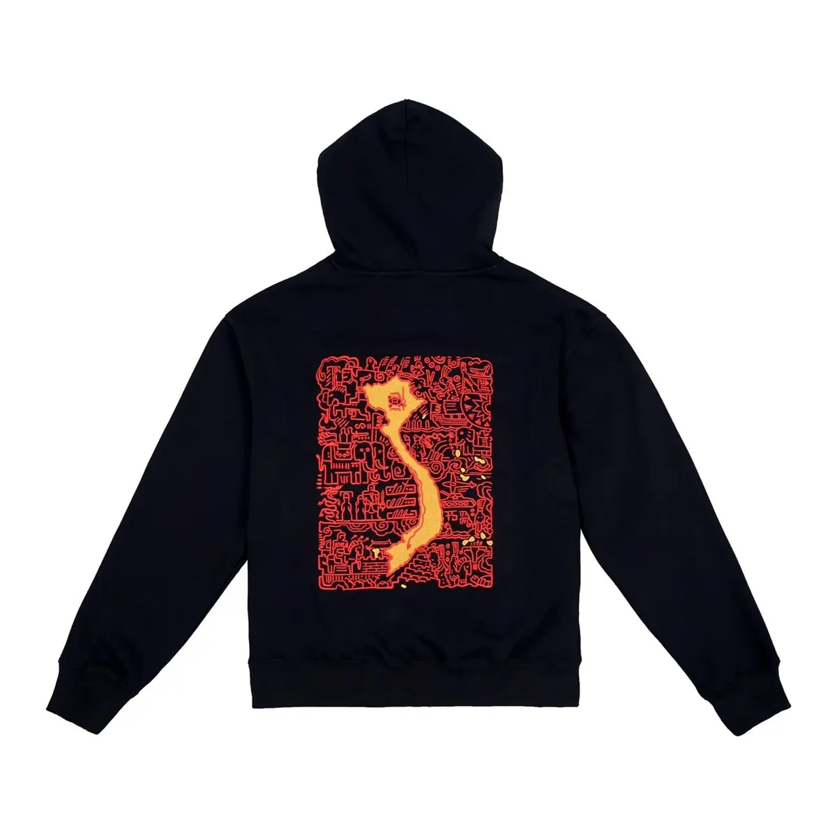 Áo Hoodie Mê Cung Sử Việt - Nỉ Lông cáo