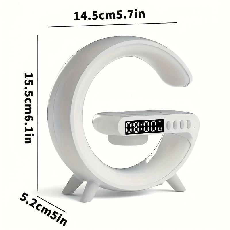 Product Introduction of Loa Bluetooth G63 Đồng hồ báo thức sạc thông minh không dây Loa Bluetooth có đèn ngủ đầy màu sắc mát mẻ 3