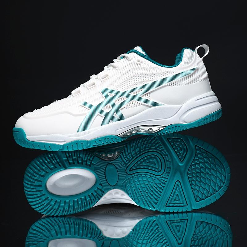 Couple Professional Actual Combat Tennis Shoes Anti-slip Wear-resistant Badminton Shoes Lightweight Breathable Outdoor training sports shoes 2