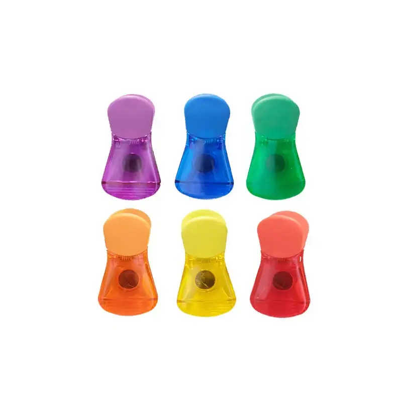 Household Kitchen Food Preservation Moisture-Proof Snack Seal Clip, Magnetic Suction Refrigerator Anti-Lost Everywhere Suction without Occupying Space, Food Sealed Fresh-Keeping without Odor Sealing Clip