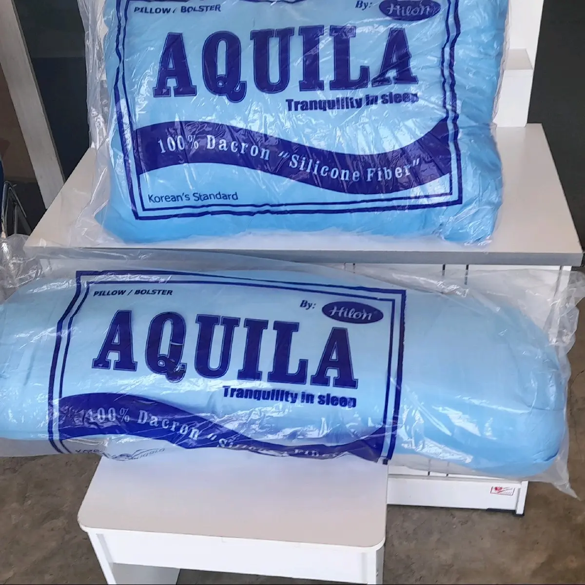 Bantal Guling Aquila Hilon Anti Kempes Kualitas Premium