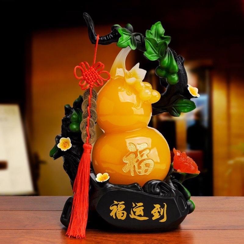 Quả Hồ Lô Phong Thuỷ Hút Tài Hút Lộc 17x12x21 Hiện đại